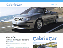 Tablet Screenshot of cabriocar.nl